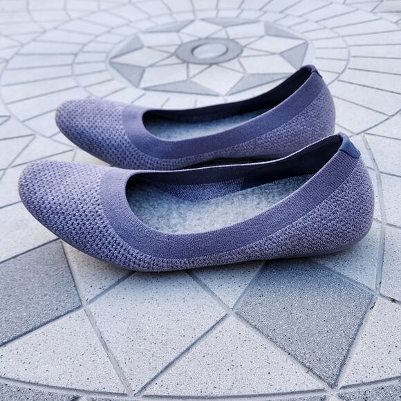 Allbirds Tree Breezer Rugged Purple Ballet Flats 10.5W - Picture 13 of 14